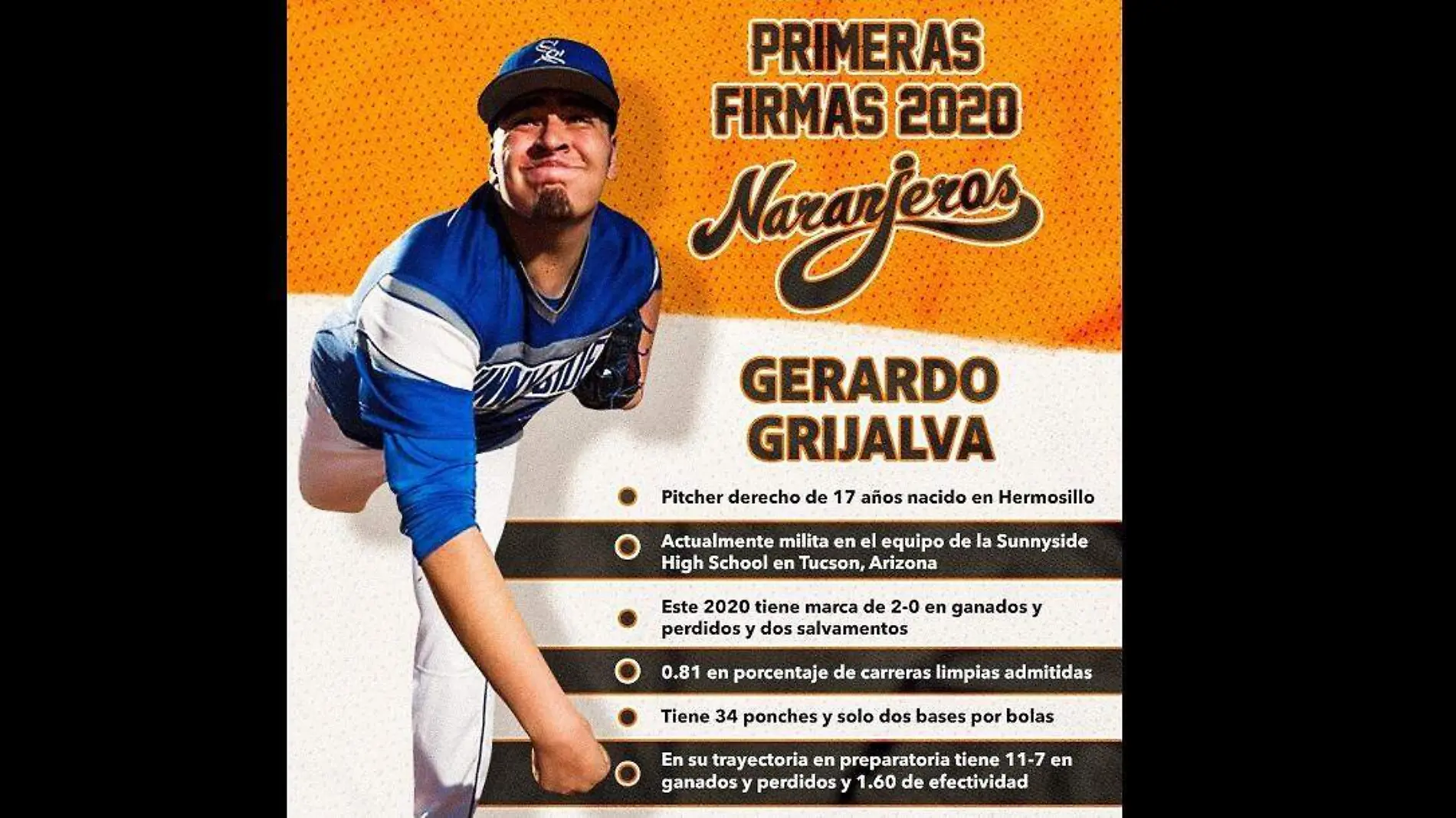 Gerardo Grijalva - Naranjeros